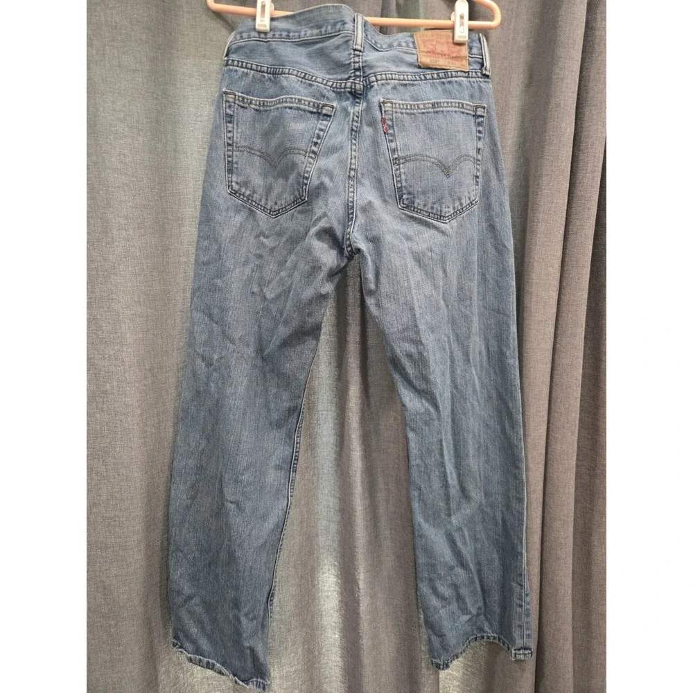 Levi's 559 Relaxed Straight Jeans Men's 32x30 Blue Medium Wash Denim Pants